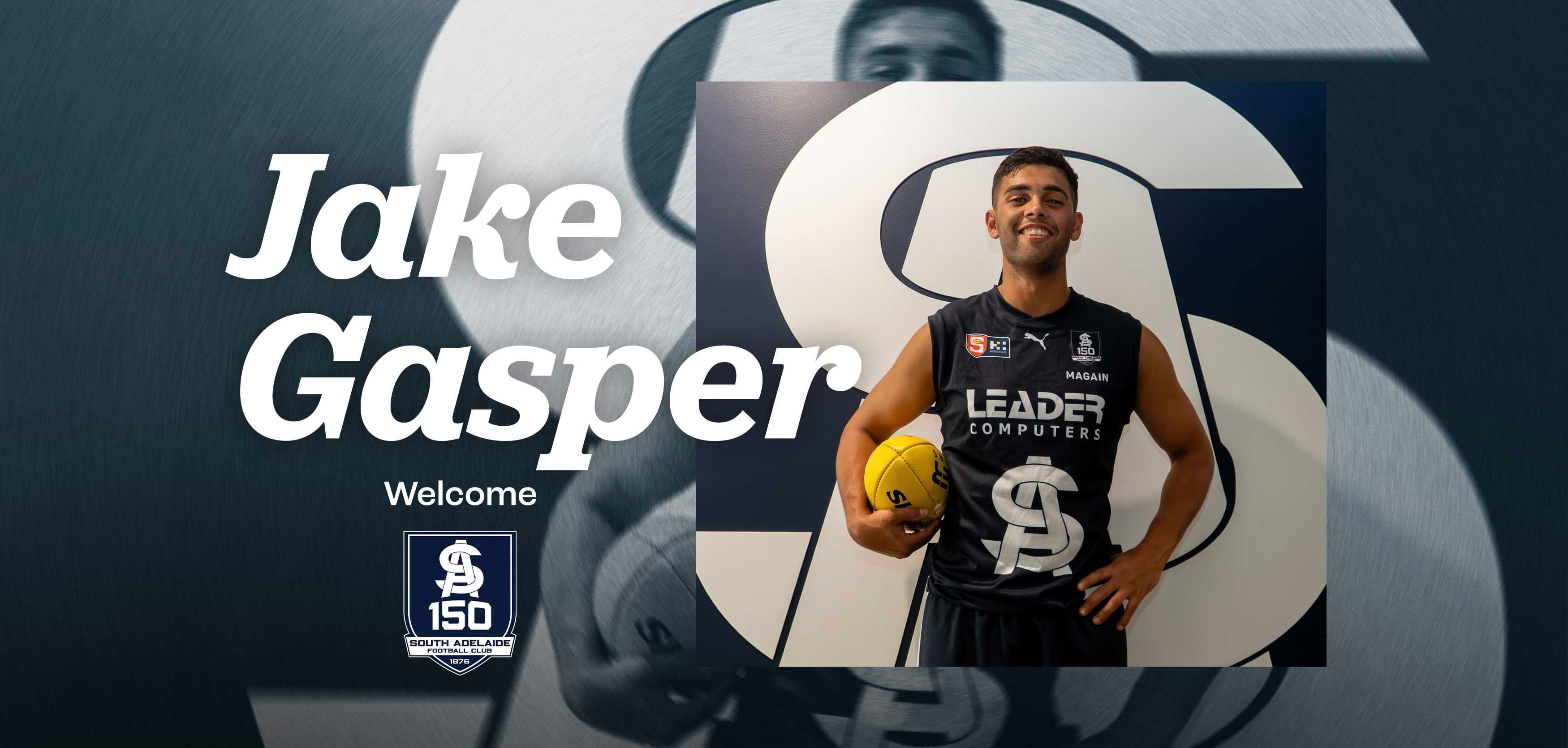 Welcome Jake Gasper Welcome Jake Gasper